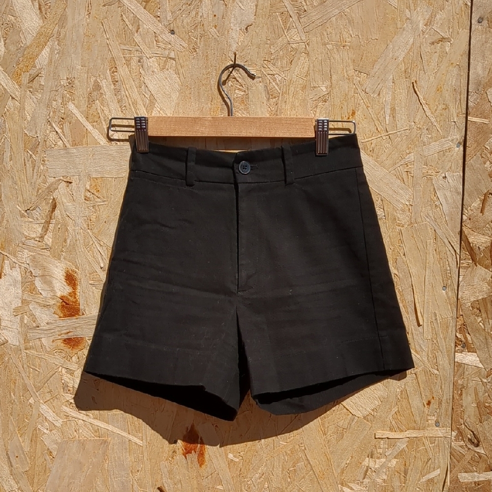 -FRANK AND OAK- Women High Waisted Short Black Size 0